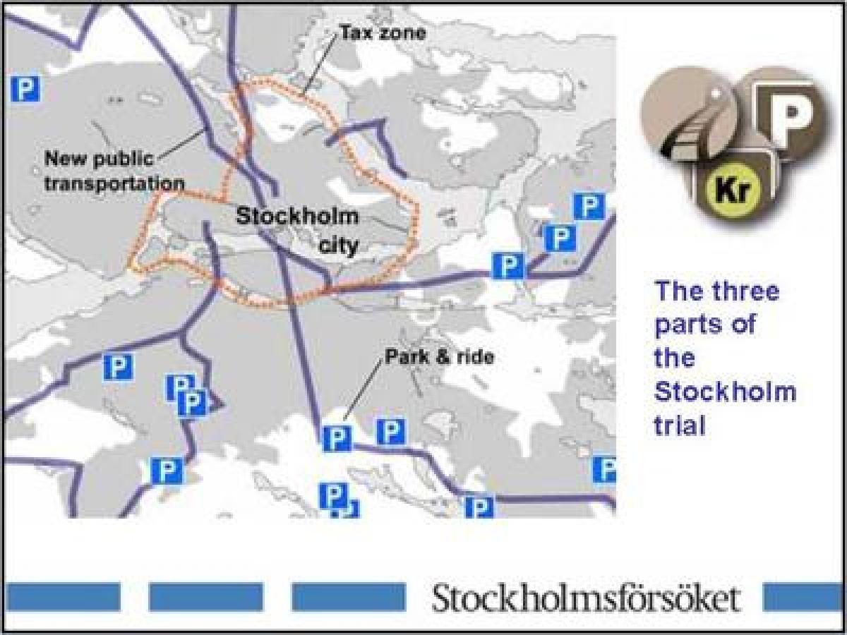 karta över Stockholm parkering