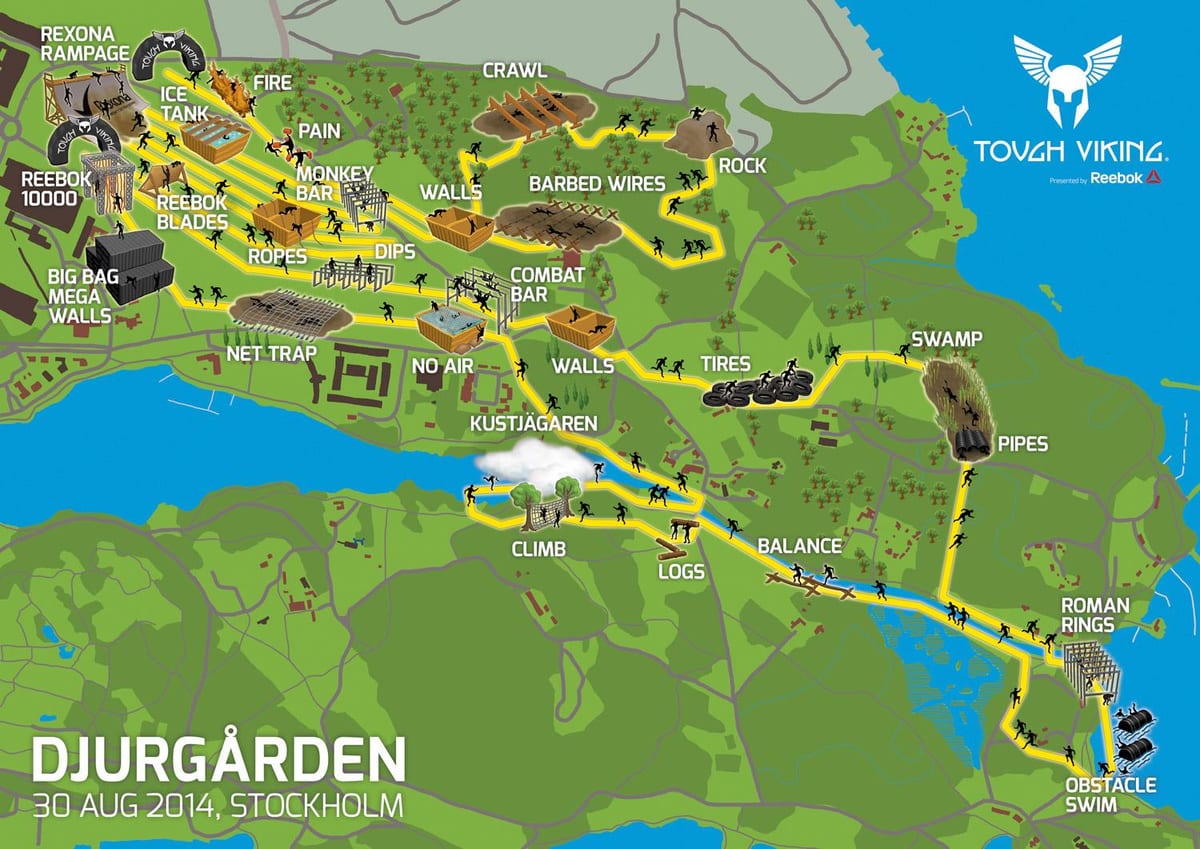 karta över djurgården