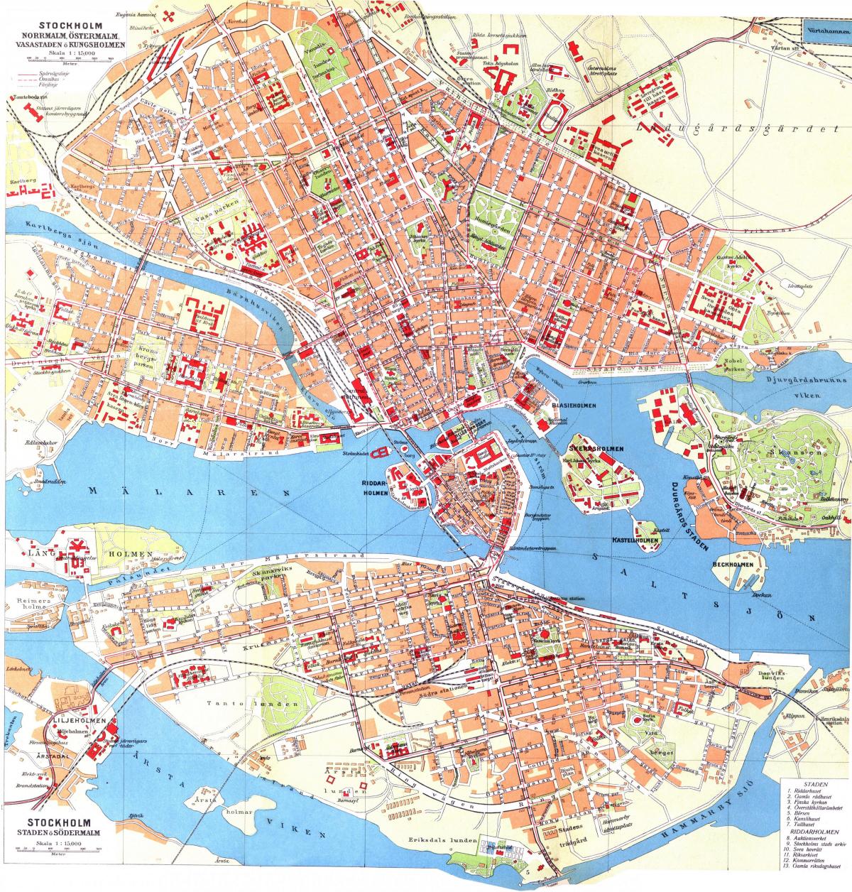 karta över kungsholmen Stockholm