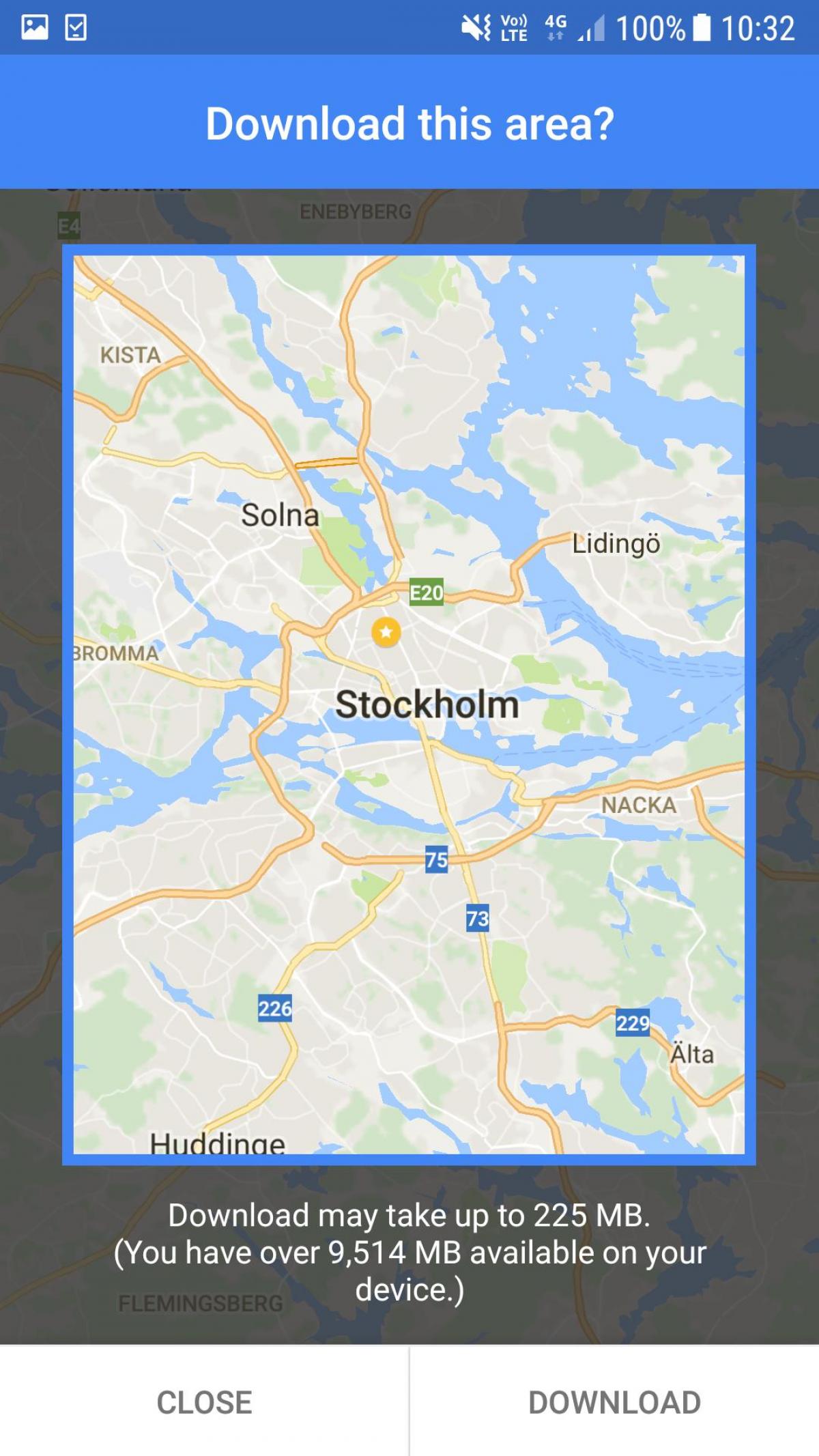 offline karta Stockholm