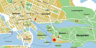 Gamla stan Stockholm karta