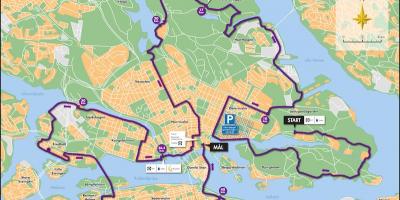 Stockholm cykel karta