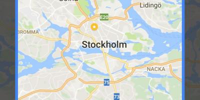 Offline karta Stockholm