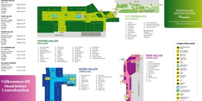 Stockholm järnvägsstationen karta